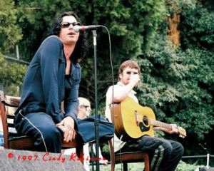 Michael Hutchence & Tim Farriss of INXS 1997